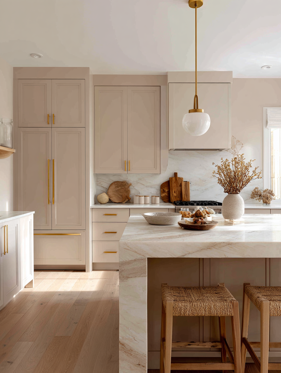 How to Recreate the Warm Beige Organic Modern Kitchen Everyone Is Pinning Right Now
