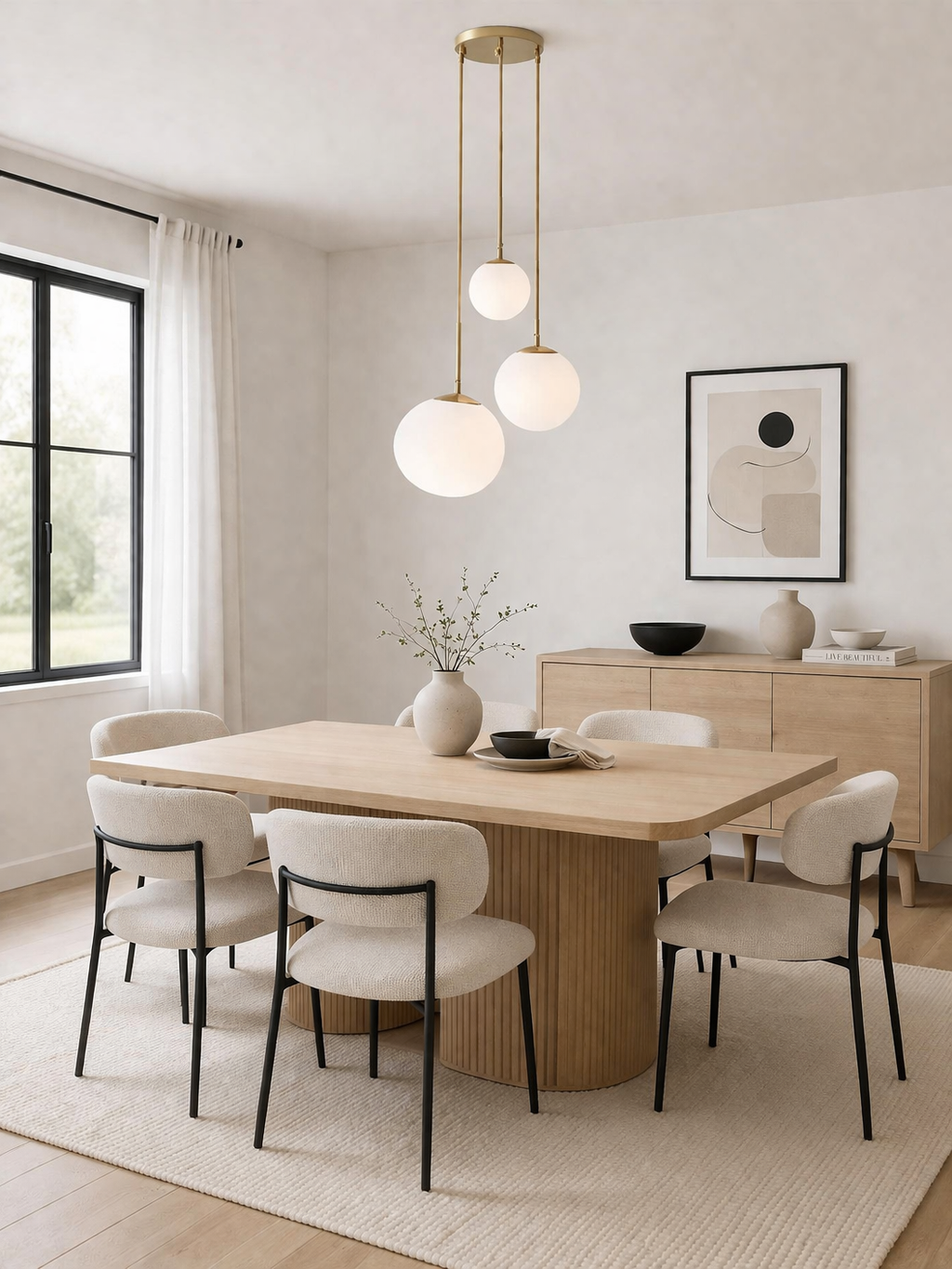 12 Minimalist Dining Room Lights Under $200 That Look Designer